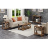 image:imageConvenience Concepts Durango Console Table with Shelf BarnwoodBlackBarnwoodBlack
