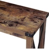 image:imageConvenience Concepts Durango Console Table with Shelf BarnwoodBlackBarnwoodBlack