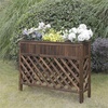 image:imageConvenience Concepts Planters amp Potts Large Raised Patio Planter Weathered CedarWeathered Cedar