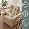 image:imageConvenience Concepts Take a Seat Olivia Swivel Accent Armchair 2825  Modern Upholstered Chair with Plush Headrest amp 360 Rotation for Living Room Bedroom Office or Reading Nook Tan FabricTan Fabric