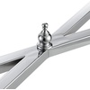 image:imageConvenience Concepts Tudor Console Table Clear GlassChrome