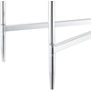 image:imageConvenience Concepts Tudor Console Table Clear GlassChrome