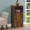 image:imageConvenience Concepts Xtra Storage 2 Door Cabinet with Shelf CherryBarnwood