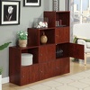image:imageConvenience Concepts Xtra Storage 2 Door Cabinet with Shelf CherryCherry