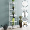 image:imageConvenience Concepts Xtra Storage Mesh Shelves  3 Tier Wide Folding Metal Organizer Shelf for Office Closet Laundry Room Garage Kitchen Bathroom amp Bedroom No Tools Assembly WhiteWhite