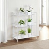 image:imageConvenience Concepts Xtra Storage Mesh Shelves  3 Tier Wide Folding Metal Organizer Shelf for Office Closet Laundry Room Garage Kitchen Bathroom amp Bedroom No Tools Assembly WhiteWhite
