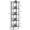image:imageConvenience Concepts Xtra Storage Mesh Shelves  3 Tier Wide Folding Metal Organizer Shelf for Office Closet Laundry Room Garage Kitchen Bathroom amp Bedroom No Tools Assembly WhiteWhite