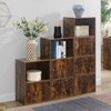 image:imageConvenience Concepts Xtra Storage ThreeDoor Bookcase in Cherry Wood FinishBarnwood