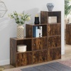 image:imageConvenience Concepts Xtra Storage ThreeDoor Bookcase in Cherry Wood FinishRed