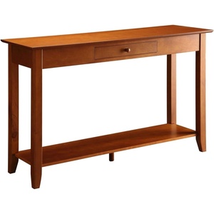 image:imageConvenience Concepts American Heritage Console Table with Drawer CherryCherry