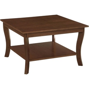 image:imageConvenience Concepts American Heritage Square Coffee Table BlackEspresso