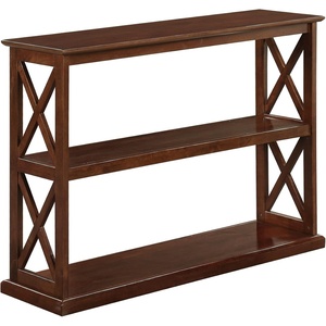 image:imageConvenience Concepts Coventry Console Table 42  Farmhouse Narrow Sofa Display Accent with Storage Shelves for Traditional Modern Living Room Entryway Hallway amp Bedroom BlackEspresso