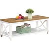 image:imageConvenience Concepts Florence Coffee Table DriftwoodWhiteDriftwoodWhite