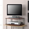 image:imageConvenience Concepts Designs2Go 26 inch Double Tier Swivel Riser CherryCherry