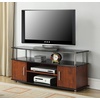 image:imageConvenience Concepts Designs2Go Monterey TV Stand 4725  Family Room Entertainment Center with Storage Cabinets and Shelves Modern TV Console for Living Room Office CherryBlackCherryBlack
