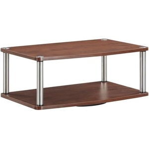 image:imageConvenience Concepts Designs2Go 26 inch Double Tier Swivel Riser CherryCherry