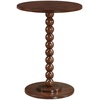 image:imageConvenience Concepts Classic Accents Venetian Spindle Table 1775  Traditional Solid Wood Round Side Accent Display Pedestal for Transitional Living Room Entryway Hallway or Bedroom EspressoEspresso