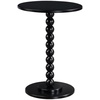 image:imageConvenience Concepts Classic Accents Venetian Spindle Table 1775  Traditional Solid Wood Round Side Accent Display Pedestal for Transitional Living Room Entryway Hallway or Bedroom EspressoBlack
