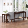 image:imageConvenience Concepts Designs2Go Baja Chairside End Table 2375 Modern Living Room Table with Storage Shelf Transitional Bedside Table EspressoEspresso