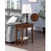 image:imageConvenience Concepts Dennis End Table with Shelf EspressoEspresso
