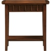 image:imageConvenience Concepts Dennis End Table with Shelf EspressoEspresso