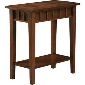 image:imageConvenience Concepts Dennis End Table with Shelf EspressoEspresso