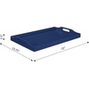 image:imageConvenience Concepts Designs2Go Serving Tray WhiteCobalt Blue
