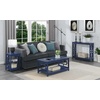 image:imageConvenience Concepts Town Square End Table with Shelves Cobalt BlueCobalt Blue
