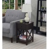 image:imageConvenience Concepts Oxford 1Drawer End Table with Shelf EspressoEspresso