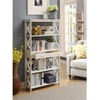 image:imageConvenience Concepts Oxford 5 Tier Bookcase with Drawer White1175D x 315W x 5975HWhite