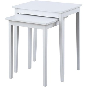 image:imageConvenience Concepts American Heritage Nesting End Tables MahoganyWhite