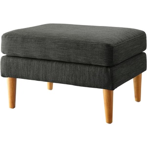image:imageConvenience Concepts Designs4Comfort Marlow Ottoman 27  MidCentury Modern Upholstered Footrest amp Seat for Living Room Bedroom Hallway or Entryway Tan FabricGray Fabric
