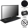 image:imageDesigns2Go XL Single Tier Swivel Riser for TVs up to 37 Inches